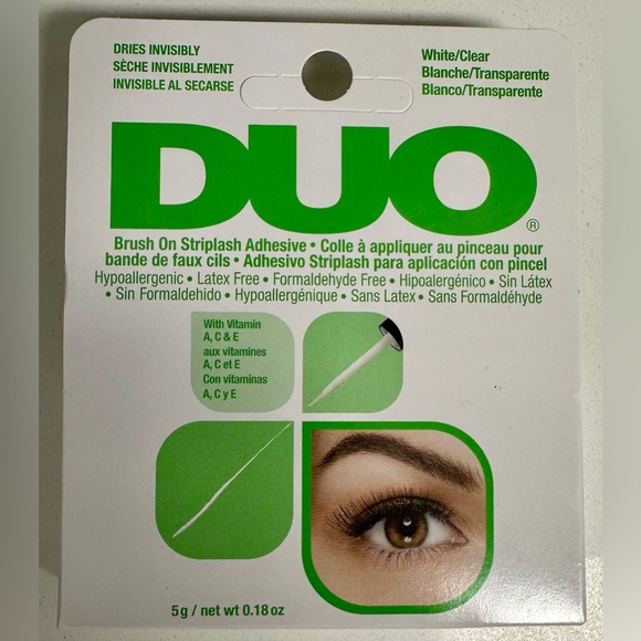 New in Boxes Rainbow False Eyelashes & DUO Brush On Striplash Adhesive - Picture 9 of 16
